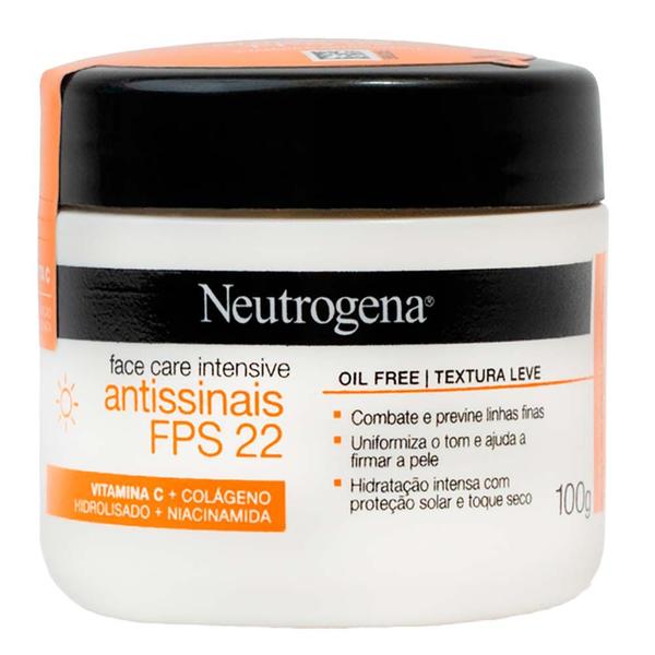 Imagem de Hidratante Facial Neutrogena Face Care Antissinais Dia FPS 22