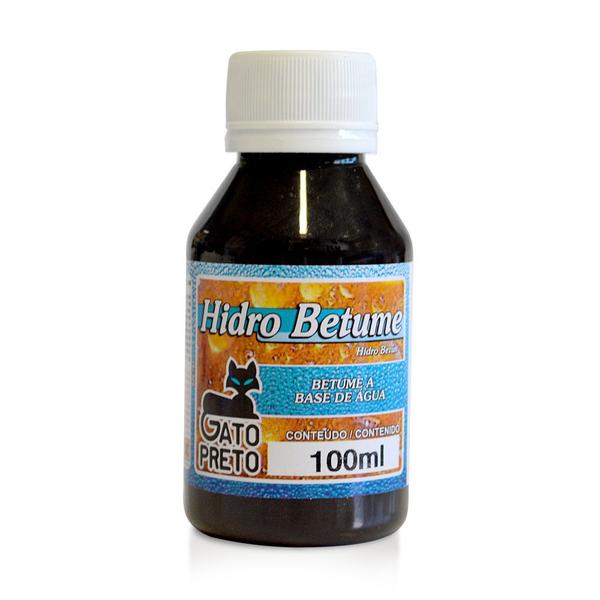 Imagem de Hidro Betume 100 Ml Preto Artesanato - Gato Preto