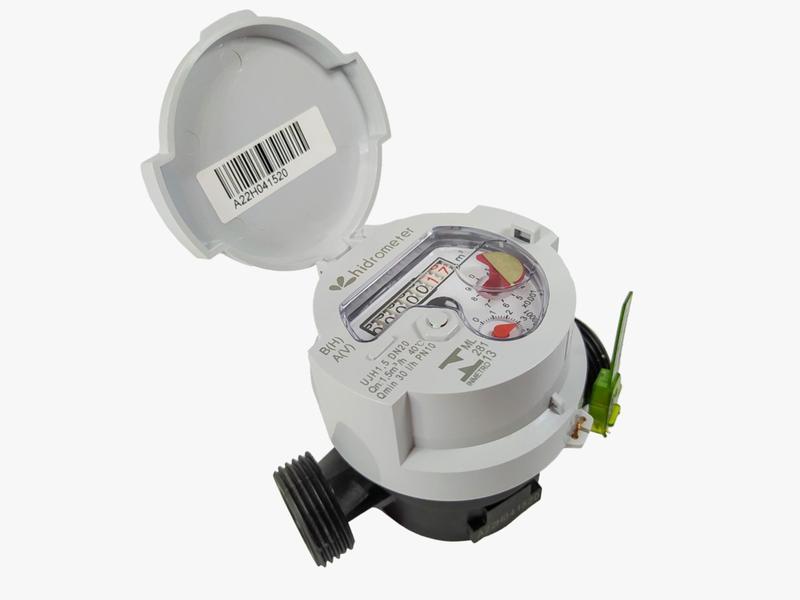 Imagem de Hidrômetro Unijato 3/4" (DN20) 3 m³/h - QN 1,5m³/h