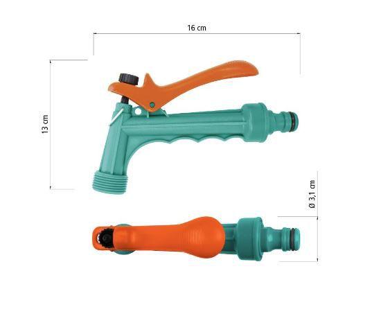 Hidropistola Esguicho Jardim para Engate Rápido Tramontina Imagem de Hidropistola Esguicho Jardim para Engate Rápido Tramontina