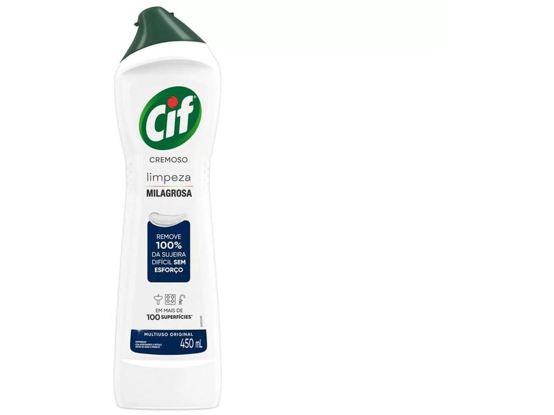 Imagem de Higienizador Cremoso Cif Original 450ml 2 Unidades