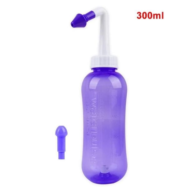 Imagem de Higienizador Ducha Nasal Lavador Sinusite - 300Ml - Roxo