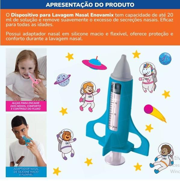 Imagem de Higienizador Limpador Nasal Lavador Bebê Infantil Adulto