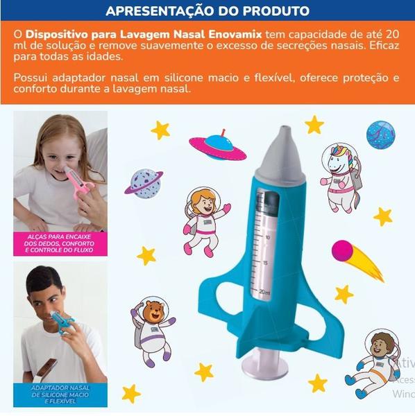 Imagem de Higienizador Limpador Nasal Lavador Bebê Infantil Adulto