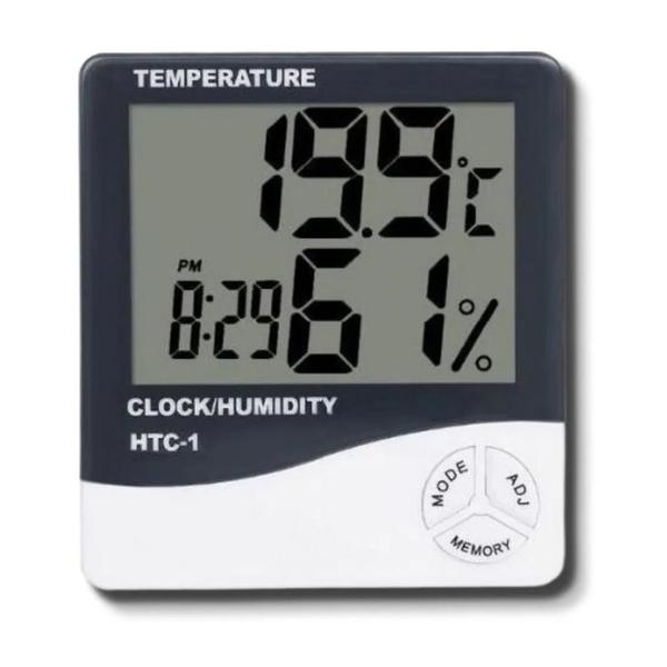 Imagem de Higrômetro Medidor Umidade Temperatura Alongamento De Cílios