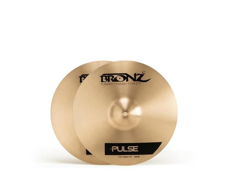 Imagem de hihat chimbal Pulse Bronz b20 12