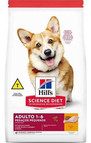 Imagem de Hill's Alimento Science Diet Manutenção Saudável Pedaços Pequenos Para Cão Adulto Sabor Frango Em Sacola De 12kg