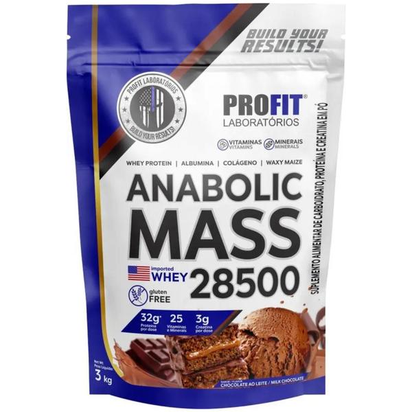 Imagem de Hipercalórico Anabolic Mass 28500 3kg - Profit