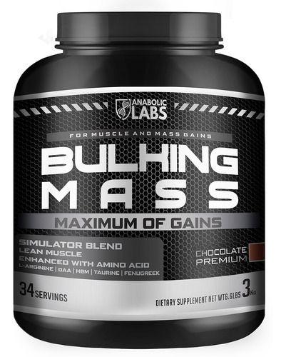 Hipercalórico Bulking Mass 3 Kg - ANABOLIC LABS Imagem de Hipercalórico Bulking Mass 3 Kg