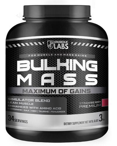 Hipercalórico Bulking Mass 3 Kg - ANABOLIC LABS Imagem de Hipercalórico Bulking Mass 3 Kg