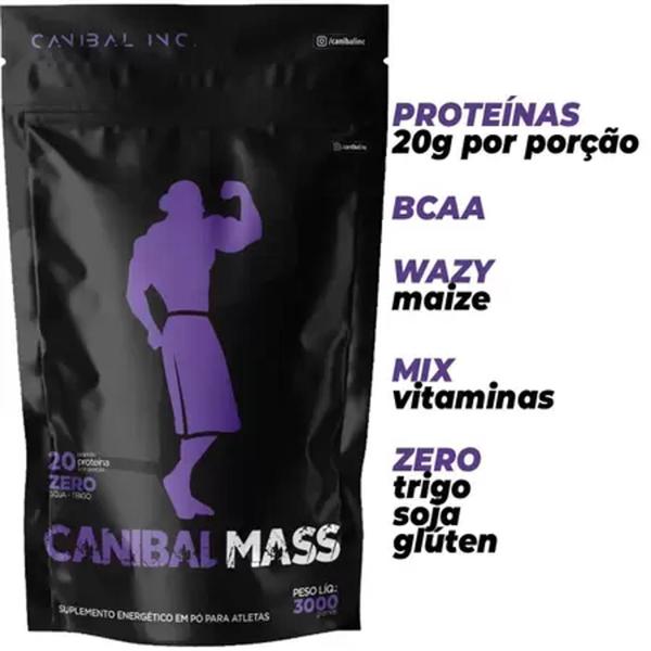 Imagem de Hipercalorico canibal mass 3kg canibal inc