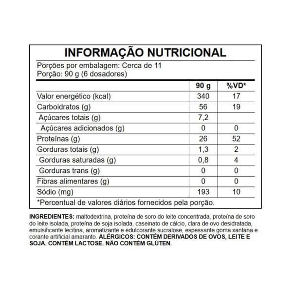 Imagem de Hipercalórico Growth Supplements 1000g