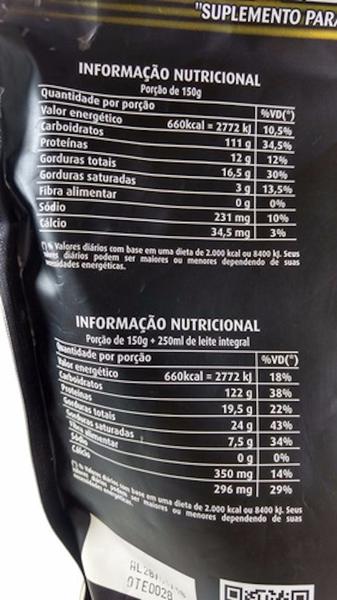 Imagem de Hipercalorico Hard Maxx 3kg Nutelina - X-Lab