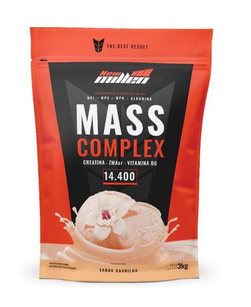 Imagem de Hipercalórico Mass Complex Baunilha 3kg New Millen