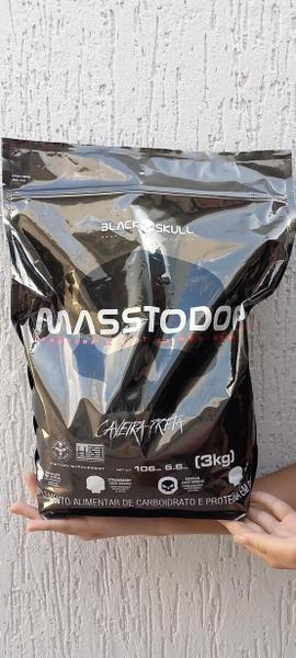 Imagem de Hipercalórico Masstodon Banana - Black Skull - 3Kg