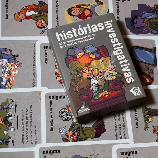 Imagem de Histórias Investigativas - Jogo de Cartas - Galápagos