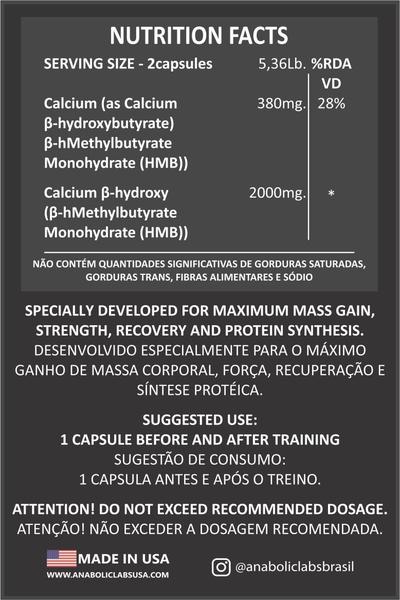 Imagem de Hmb 2000Mg 90 Cápsulas Potência Muscular