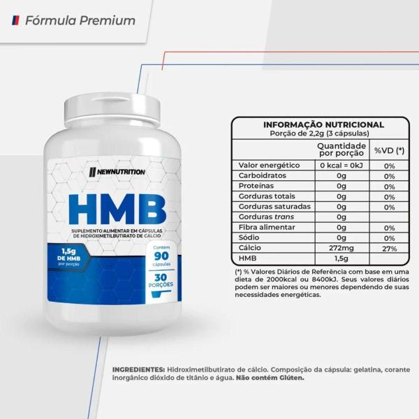 Imagem de HMB 90 Cápsulas New Nutrition