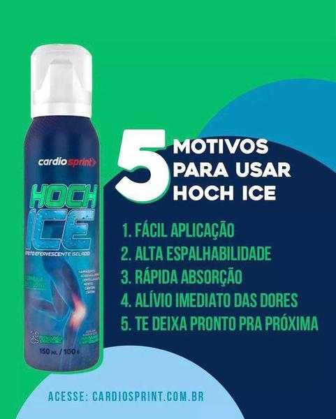 Imagem de Hoch Ice Espuma alivio imediato dor muscular articular 150ml