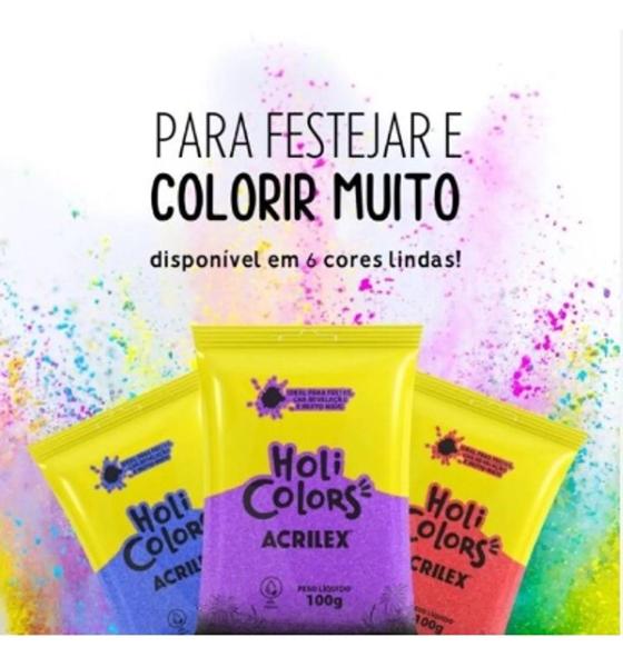 Imagem de - Holi Colors 100 grs - AMARELO OURO 100G - 100505