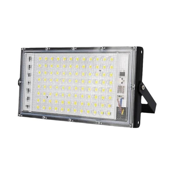 Holofote LED 100W IP65 - À Prova D'Água 220V - Refletor Externo para Parede e Rua Imagem de Holofote LED 100W IP65 - À Prova D'Água 220V - Refletor Externo para Parede e Rua