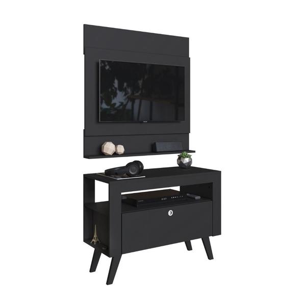 Imagem de Home Com Bancada E Painel Para Tv Ate 36" Canada Preto