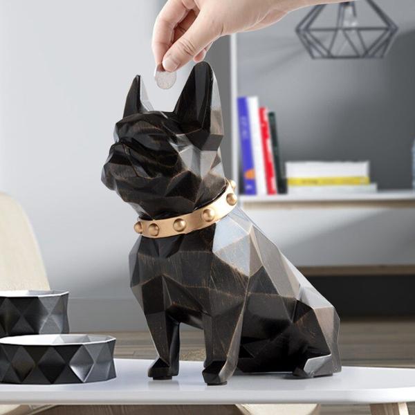 Imagem de Home Decor Dog Piggy Bank Children's Room Coin Bank Money Bank For Kids Gifts Badroom Home Decor Ornaments Accessories