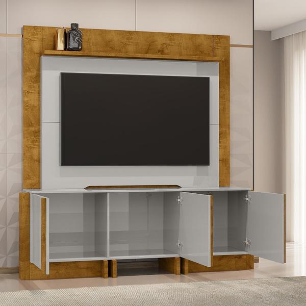 Imagem de Home Orlando Tvs até 60 Polegadas Design Moderno 3 Portas Puxadores Mdf Revestido