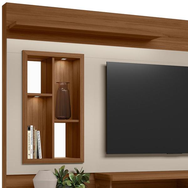 Imagem de Home Para Tv Até 60 2,00x181 Golden  EdeCasaMoveis