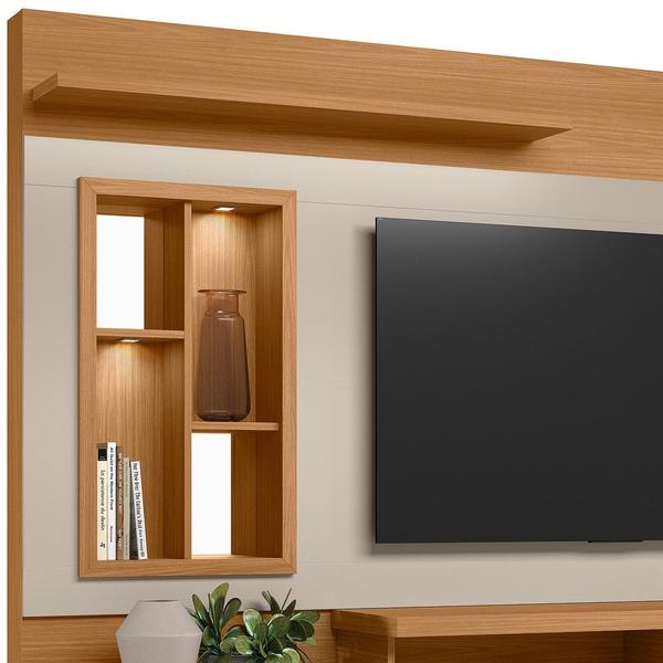 Home para TV até 60 Polegadas Ripado Eldorado 2.0 Linea Brasil Imagem de Home para TV até 60 Polegadas Ripado Eldorado 2.0 Linea Brasil