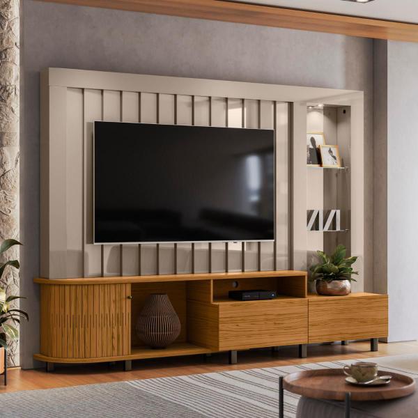 Imagem de Home para TV's 70 Polegadas Stamford Fendi Naturale