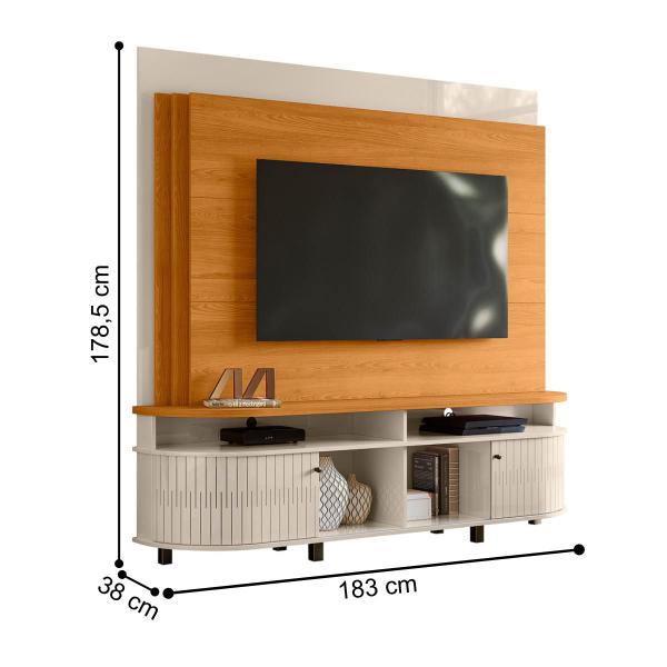 Imagem de Home para TVs de 65" Cambridge Cinamomo Off White