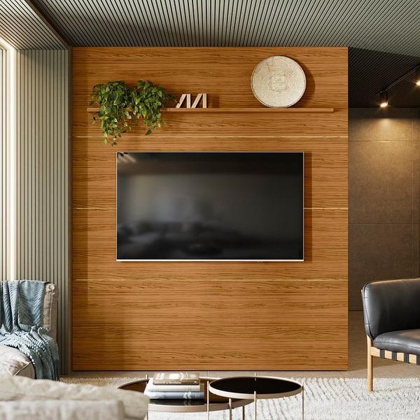 Imagem de Home Piso-Teto Guaporé para TV de até 75 polegadas - Naturale - Madetec