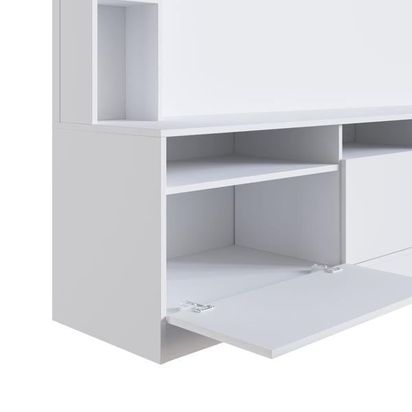 Imagem de Home Sala de Estar 3 Portas Branco 146cm Com Nicho Prodecor