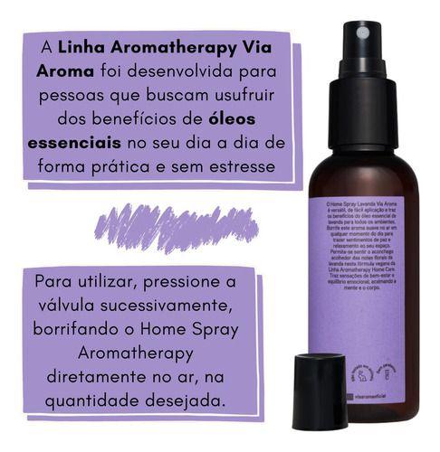 Imagem de Home Spray Aromatherapy Via Aroma Óleos Essenciais 120ml