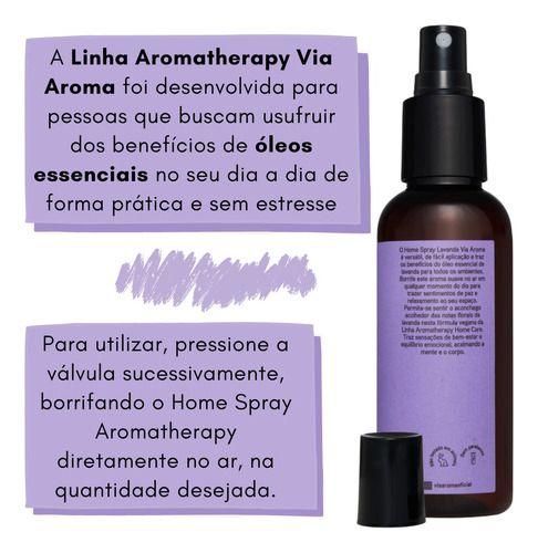 Imagem de Home Spray Aromatherapy Via Aroma Óleos Essenciais 120ml