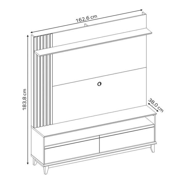 Imagem de Home Theater NT1335 - Off White / Freijó - Notável