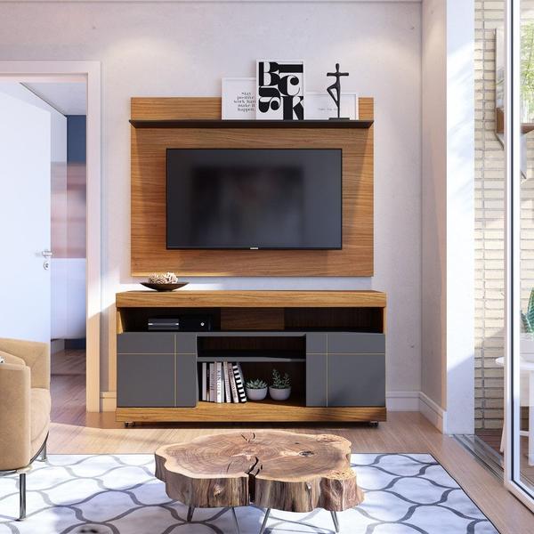 Home Theater Para TV até 55 Pol. Yara Noce Milano/Preto - Colibri Imagem de Home Theater Para TV até 55 Pol. Yara Noce Milano/Preto - Colibri