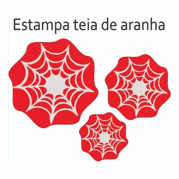 Imagem de Homem Aranha Kit Com 2 Baleiros + 6 Totens De Mesa