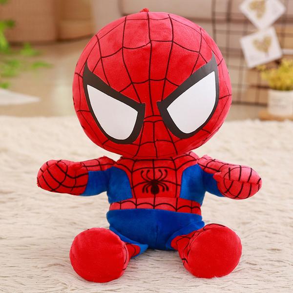 Imagem de Homem Aranha  Vingadores Boneco De Pano Macio 27cm