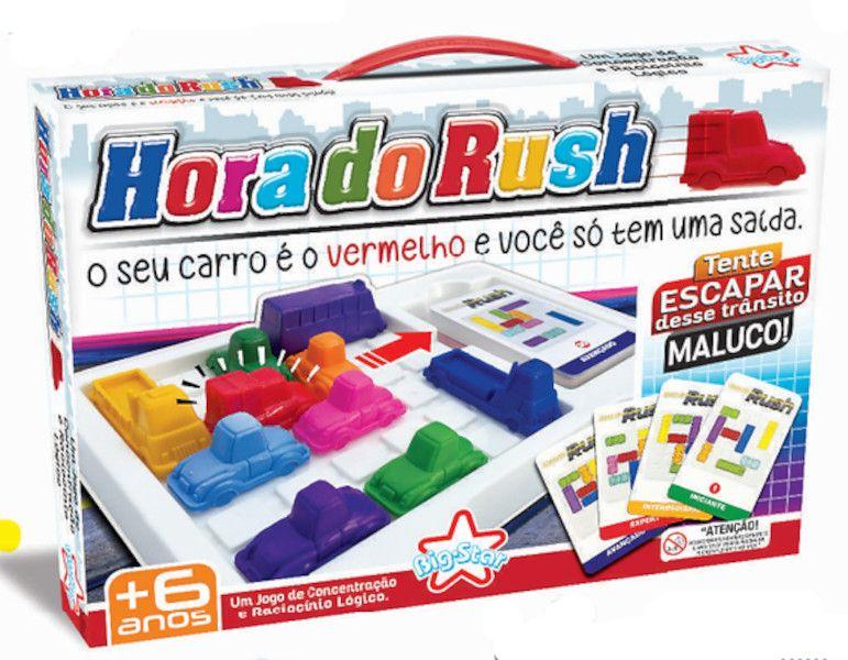Hora Do Rush Um Jogo De Concentração E Raciocínio Lógico - Big Star Brinquedos Imagem de Hora Do Rush Um Jogo De Concentração E Raciocínio Lógico