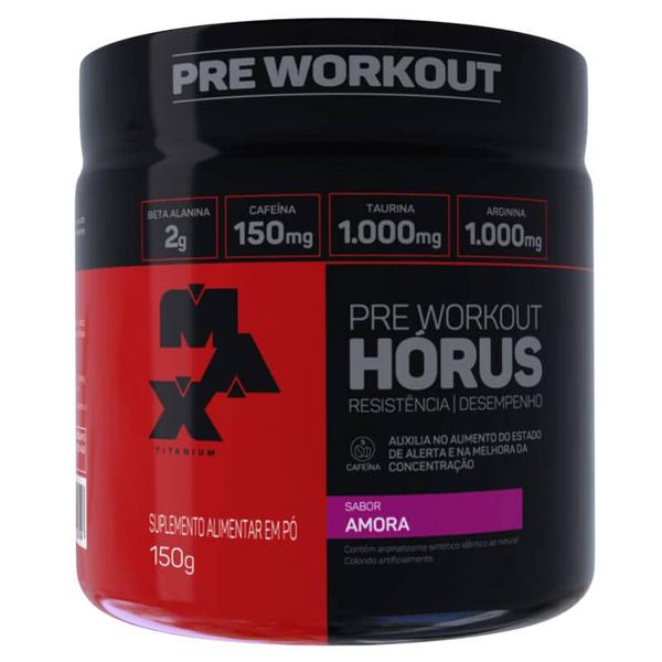 Imagem de Horus - Pré Treino (150g) Max Titanium