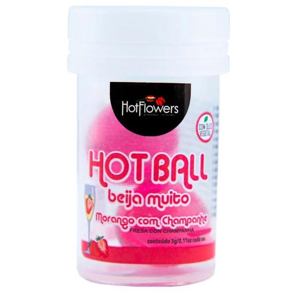 Imagem de Hot Ball Beija Muito - Morango com Champanhe