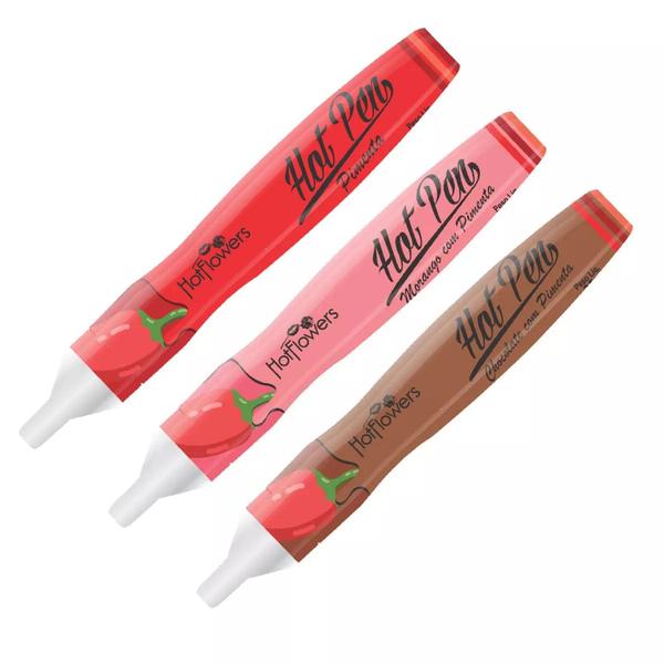 Imagem de Hot Pen Pimenta Caneta Comestível 35g Hot Flowers