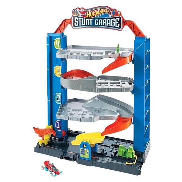 Imagem de Hot Wheels 4 Pisos Pista City Stunt Garage GNL70 Mattel