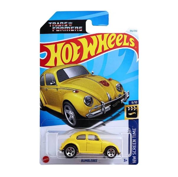 Imagem de Hot Wheels Bumblebee Fusca Transformers HTB35 - Mattel (40931)