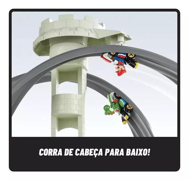 Imagem de Hot Wheels  Circuito De Corrida Mario Kart Mattel Ghk15