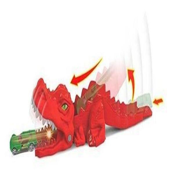 Hot Wheels City Lançador Dino Laucher T rex - Mattel Gvf41 Imagem de Hot Wheels City Lançador Dino Laucher T rex - Mattel Gvf41