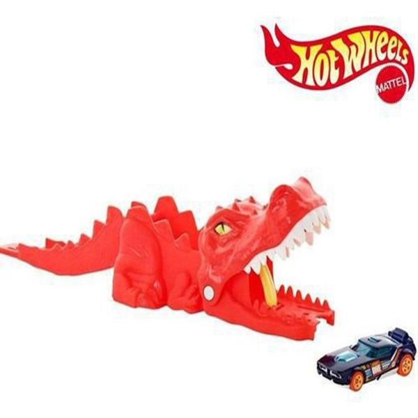 Hot Wheels City Lançador Dino Laucher T rex - Mattel Gvf41 Imagem de Hot Wheels City Lançador Dino Laucher T rex - Mattel Gvf41