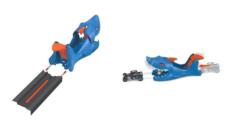 Imagem de Hot Wheels City Lançador Nemesis Tubarão Shark GVF41 MATTEL